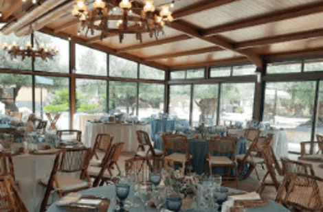 Local de bodas en interior cerrado de Alquería del Xuquer