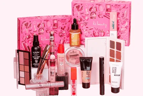 Caja de Hibeauty con los productos